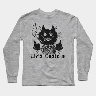 elvis costello and the bad cat Long Sleeve T-Shirt